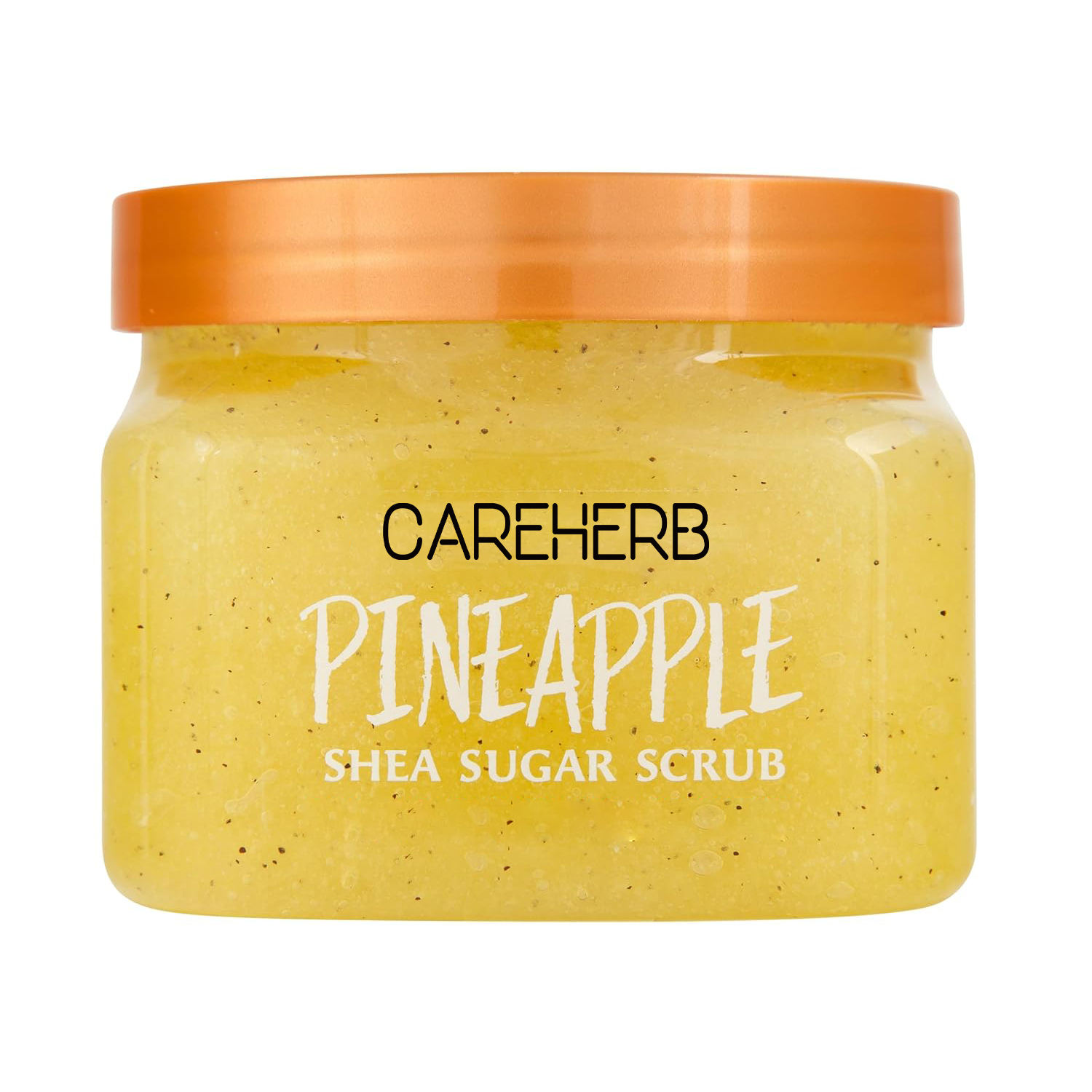 สครับน้ำตาลสับปะรดและเชีย