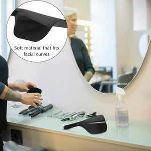 Protector Facial Personalizado para Salón de Belleza y Barbería, Cubre Rostro Anti-Laca, Protector Facial para Maquillaje, Accesorio de Peluquería para Teñir el Cabello - Product Image 4