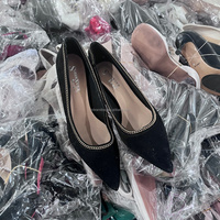 Chaussures de mode d'occasion pour femmes S15 – Talons hauts, escarpins, ballerines, confort décontracté, assortiment mixte, vente en gros par balles, B2B