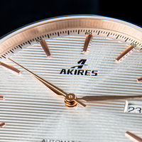 Nouvelle mode verre saphir anti-rayures mécanique automatique montre-bracelet chasse montre en ligne