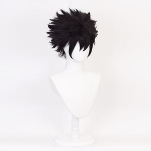 วิกผมคอสเพลย์สีดำสั้นสังเคราะห์ Ainizi ซีรีส์มายฮีโร่ อคาเดเมีย ตัวละครดาบิ สำหรับเด็กผู้ชาย - Product Image 5