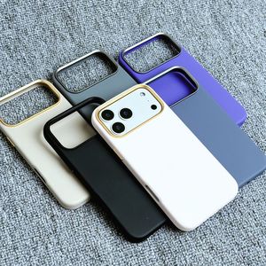 Étui de téléphone portable magnétique en cuir PU de luxe, effet peau, pour iPhone 14 15 16 17 Pro Max, housses de téléphone portable - Product Image 2