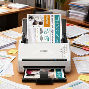 Professionele desktop DS-570 automatische documentenscanner met CIS-element, automatische duplex, kleurenscanners, USB-aansluiting. - Product Image 1