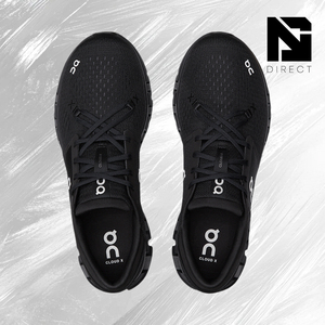 Chaussures de marche On Cloud X 4 'black Eclipse' confortables avec semelle antidérapante, logo, pour la course et le fitness - Product Image 3