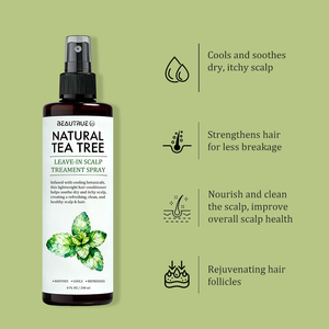 Nhãn Hiệu Riêng Dầu Cây Trà Da Đầu Điều Trị Phun Rời Trong Điều Hòa Phun Chống Gàu Và Khô & Ngứa Da Đầu Điều Trị - Product Image 4