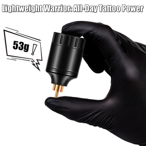 Pratique pour débutants <span class=keywords><strong>Kit</strong></span> <span class=keywords><strong>complet</strong></span> de machine à tatouer à batterie sans fil HRK avec encre - Product Image 5