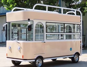 Tipo di autobus elettrico <span class=keywords><strong>camion</strong></span> di cibo <span class=keywords><strong>frigo</strong></span> Canada da pranzo Mobile carrello di cibo usato <span class=keywords><strong>camion</strong></span> di cibo per la vendita In India - Product Image 3