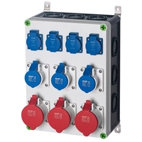 Boîtier de prise de courant industrielle certifié UL94-V0 IP65, boîtier de jonction PC conçu pour l'industrie, pour l'enclosure d'instruments électroniques