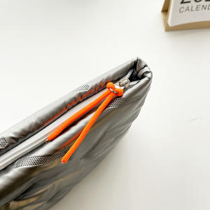 Sac pour <span class=keywords><strong>ordinateur</strong></span> portable de <span class=keywords><strong>14</strong></span> <span class=keywords><strong>pouces</strong></span> pour femme, personnalisé avec logo, léger, doux, matelassé, rembourré, pour MacBook - Product Image 3