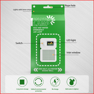 Taikoo Công nghệ chiếu sáng đèn nước muối không có pin cần thiết thích hợp cho cúp điện cắm trại ánh sáng khẩn cấp Survival kit - Product Image 5