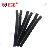 ECE commercio all'ingrosso 3 #15 centimetri Close-end Della Chiusura Lampo per I Jeans Personalizzato Smart Alla Moda del Metallo