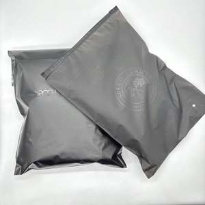 Custom Logo Eco-Friendly Waterproof Matte Black Poly Shipping <b>Mailer</b> <b>Bags</b> for Clothing Mailing Biodegradable Courier Packaging - Product Image 4