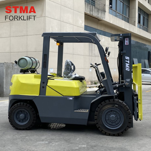 Stma <span class=keywords><strong>propane</strong></span> מלגזה 5 טון קיבולת 10000lbs epa אישור מנוע גז מקורי יפני לשימוש חדש מצב ליבה מזרן מתורן - Product Image 3