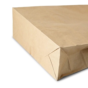 Bolsas de papel reciclado tamaño XL 32x12x40cm, bolsas de compras con asa reforzada de kraft para supermercado - Product Image 6