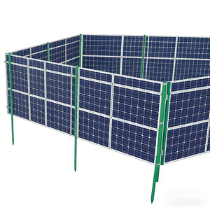 Système de montage solaire Gresolar de haute qualité, style moderne, résistant au vent (60 m/s) et à la neige (3 KN/m), taille personnalisée pour clôture - Product Image 2