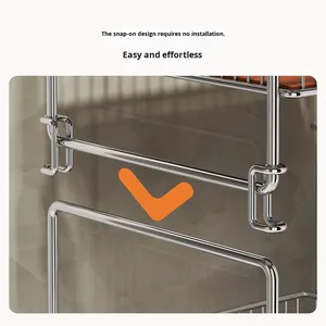 Panier <span class=keywords><strong>de</strong></span> <span class=keywords><strong>rangement</strong></span> pour vêtements sales, style médiéval haut <span class=keywords><strong>de</strong></span> gamme, luxe léger, en métal et bois, pour <span class=keywords><strong>salle</strong></span> <span class=keywords><strong>de</strong></span> <span class=keywords><strong>bain</strong></span>, panier à <span class=keywords><strong>linge</strong></span> - Product Image 4