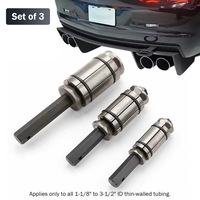 Ensemble d'outils d'expansion de tuyaux 3 pièces 1/18'' à 3-1/2'', élargisseur de tuyau d'échappement compatible avec la plupart des véhicules et des camions