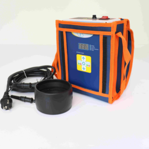 Neue tragbare halbautomatische Elektroschweißmaschine für HDPE-Siphon-Abflussrohre und -Fittings 220V - Product Image 1