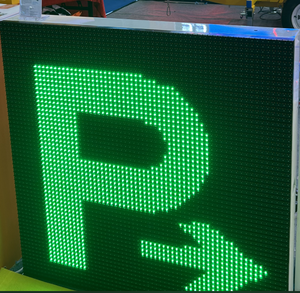 رادار السلامة بحجم مخصص عالي الجودة بإضاءة ليد وامضة علامة الحد الأقصى للسرعة - Product Image 2