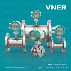 Voedselkwaliteit Melkdrank Gezacht gemaakt water Digitale vloeistofturbine-stroommeter - Product Image 6