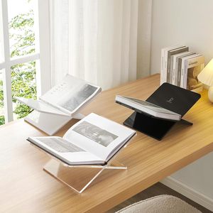 Support de lecture en acrylique transparent pour livres, facile à assembler, épaisseur 5-10 mm, taille personnalisable - Product Image 3