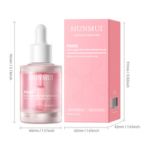 Sérum Peptidique Rose PDRN Marque Blanche 30ml ADN de Saumon Hydratation Peau de Verre Éclat Sérum Visage Raffermissant Hydratant Essence Visage