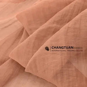 Thiết kế mới chất lượng cao Crepe lưới ren chất liệu vải lanh cổ điển cảm thấy vải tuyn ren vải cho phụ nữ Ăn mặc