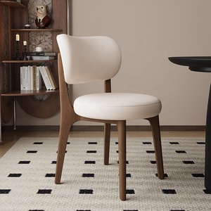 <span class=keywords><strong>Sedie</strong></span> da Pranzo di Lusso <span class=keywords><strong>Moderne</strong></span> Nuovo <span class=keywords><strong>Design</strong></span> in Tessuto e Pelle Decorative per Caffè e <span class=keywords><strong>Soggiorno</strong></span> con Incastro a Tenone e Mortasa - Product Image 3