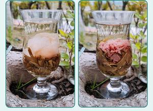 Té mezclado de flores artísticas, hierba de jazmín orgánico, Té floreciente recién procesado a granel/caja de bolsas, dulce especial para adelgazar - Product Image 5