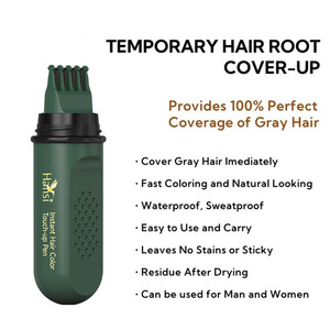 Crema <span class=keywords><strong>para</strong></span> Teñir el Cabello sin Amoníaco, Secado Rápido en 60 Segundos, Portátil, Ingredientes Naturales Instantáneos, <span class=keywords><strong>para</strong></span> Todo Tipo de Cabello, Cubre las Raíces Grises - Product Image 4