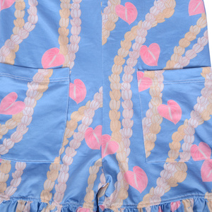 Combinaison à bretelles réglables Ga-9 pour tout-petits, avec sweat-shirt, vêtements pour bébés, combinaison à poches pour filles, combinaison hawaïenne - Product Image 6