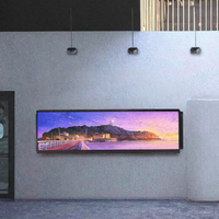 Módulo LCM IPS de 12.6 Pulgadas 1920x515 LCD para PC, Pantalla TFT LCD Estirada Y60 para Proyectos DIY, Monitor de Barra Larga