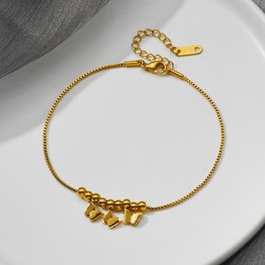 [ Pas besoin <span class=keywords><strong>de</strong></span> retirer la chaîne <span class=keywords><strong>de</strong></span> cheville en titane et acier inoxydable pendant la baignade ] Chaîne <span class=keywords><strong>de</strong></span> cheville exquise et polyvalente en titane et acier inoxydable, style européen et - Product Image 1