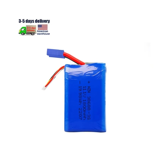 Automobile Emergency Start Ignition Battery 386888 1800mah 14.8V 15V High Rate Polymer Lithium Battery 35C 386888