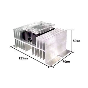 โซลิดสเตตรีเลย์เฟสเดียว 40A DC ควบคุม AC SSR-40DA 480VAC SSR-D4840A 1D4840 - Product Image 4