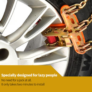 Chaînes à neige universelles OEM pour voitures et SUV, chaînes <span class=keywords><strong>de</strong></span> traction à motif brise-<span class=keywords><strong>glace</strong></span>, chaînes <span class=keywords><strong>de</strong></span> pneus d'urgence pour la neige - Product Image 3