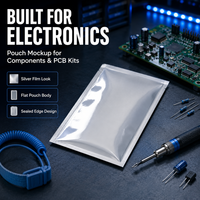 Industrial Grade Anti-Static LDPE Material Heat Seal Bag for Consumer Electronics