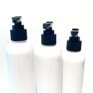 Pet mỹ phẩm Lotion chai chân không 100ml 120ml 150ml nắp màu đen 200ml rửa tay nhựa trắng dầu gội chai rỗng chăm sóc da - Product Image 2