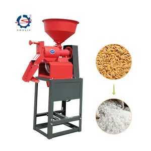Hot Selling Easy To Clean Small Mini Automatic 150kg/h Rice Mill Machine