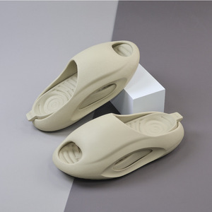Sandales d'été à bout ouvert en EVA, antidérapantes, avec dessus en plastique et semelle épaisse, pour hommes et femmes, décontractées, pour la plage - Product Image 3