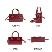 Sac fourre-tout tendance pour femme 2024, motif géométrique bicolore, fermeture à glissière, matériau PU, deux poignées, doublure en polyester
