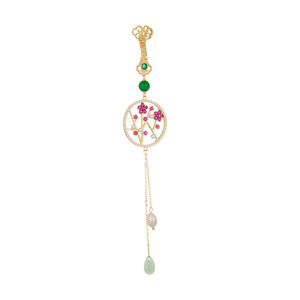 Chinese Style Plum Blossom Brooch Zinc Alloy Flower Design Hanfu Decoration Gift - Product Image 5