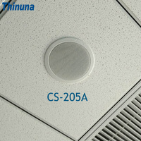 Thinuna CS-205A double bobine vocale 70V/100V 6.5 "haut-parleur gamme complète 6W haut-parleur de plafond encastré pour système de sonorisation commercial