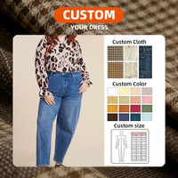 Chemisier décontracté à manches longues pour femme grande taille, imprimé léopard vintage, 100 % soie, style bureau, avec boutons, support OEM personnalisé 2026