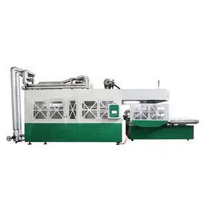 Paper Production Machinery Making Biodegradable Disposable Sugarcane Bagasse Paper Pulp Molding Plate Tableware Making Machine