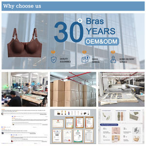 Sujetador Push-Up de Talla Grande con Logotipo OEM ODM, Cobertura Completa en la Espalda, Diseño Sólido, Copa Profunda para Disimular la Grasa de la Espalda, Sujetador Suave - Product Image 5