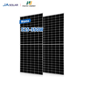 Modules solaires JA Solar Topcon 550W à 720W N-Type Full Black Bifacial Double Glass en stock, panneaux solaires PERC PV - Product Image 1