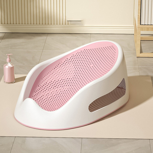 조절 가능한 유아 샤워 욕조 플라스틱 욕조 일반 욕조 미끄럼 방지 바닥 포함 - Product Image 6