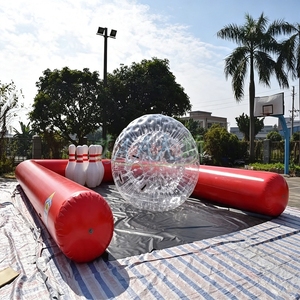 Juego de Bolos Humano Inflable Gigante, Juego de Bolos con Bolas Zorb para Exteriores, Comercial, para Eventos y Fiestas, Fabricante - Product Image 5