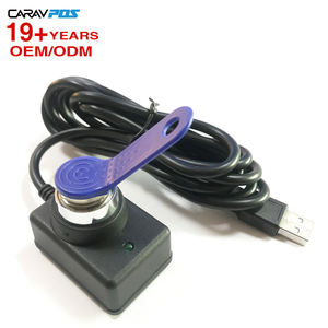 Lector de llave de tarjeta TM USB magnético especial Dallas IButton DS1990 TM1990A F5 etiqueta Control DE ACCESO IButton lector de tarjetas para POS - Product Image 1